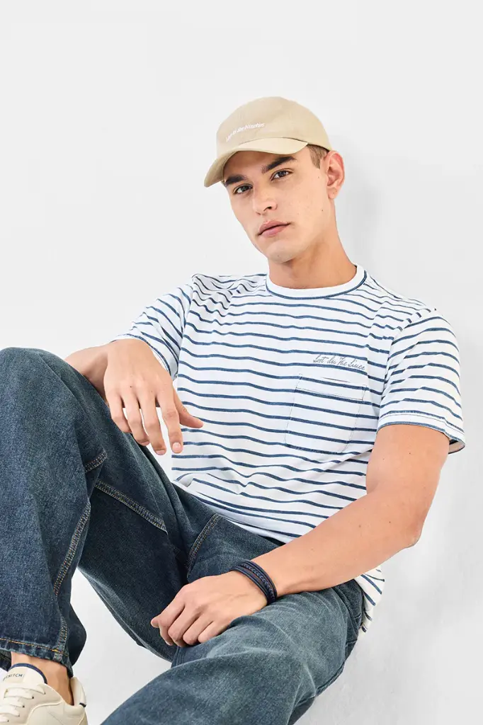 Regular Fit Stripes T-Shirt
